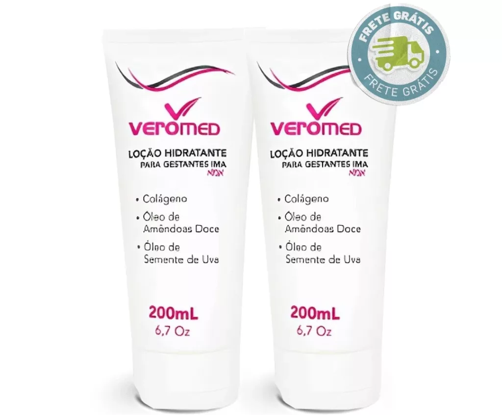 2 frascos - Loção para gestantes